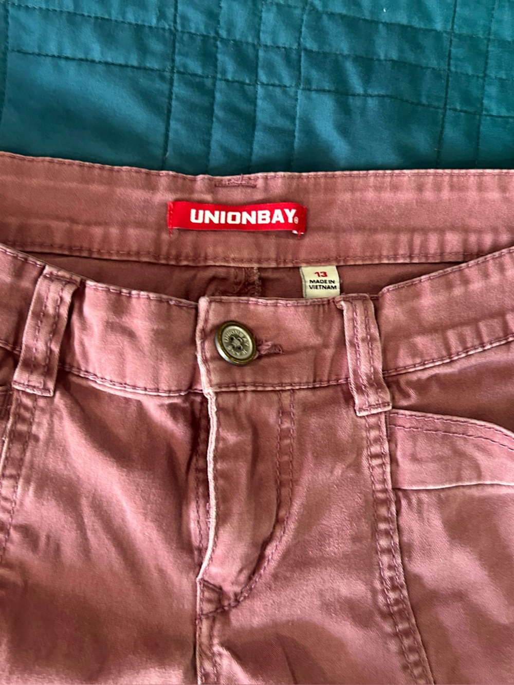 Set of 3 UNIONBAY shirts- casual- Light Denim wash, Black and Dusty Rose - Picture 7 of 10